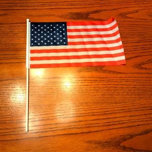 USA Flag 12in x 6in NEW United States of America Flag On Stick
